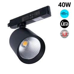 Proyector LED para carril monofásico 40W - Pescados y Mariscos