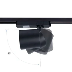 Proyector LED para carril monofásico 40W - Pescados y Mariscos