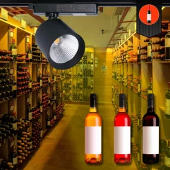 Proyector LED para carril monofásico - 40W - Vinotecas