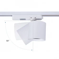 Proyector LED para carril monofásico - 40W - Vinotecas