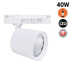 Proyector LED para carril monofásico - 40W - Vinotecas