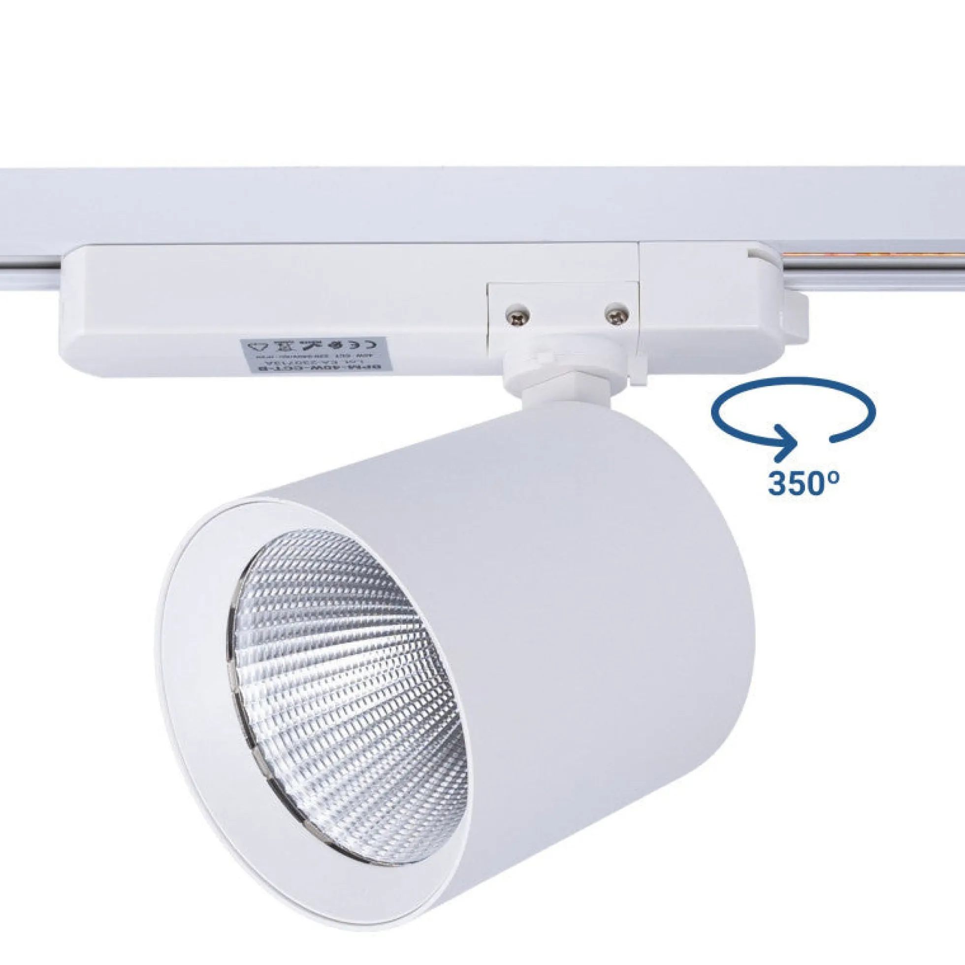 Proyector LED para carril monofásico - 40W - Vinotecas
