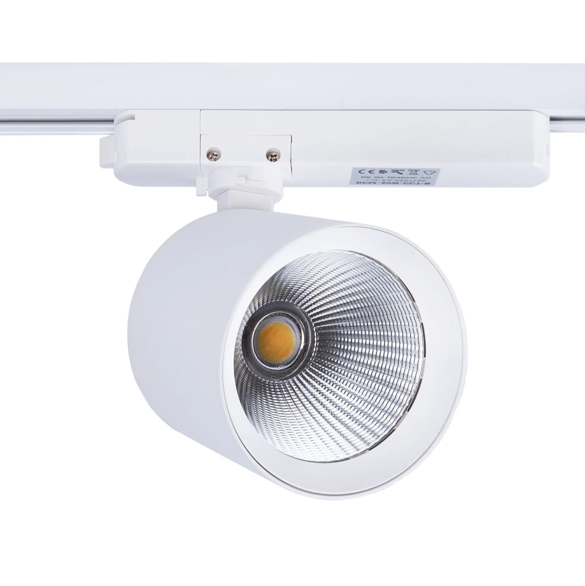 Proyector LED para carril monofásico CCT - 40W - CRI 90