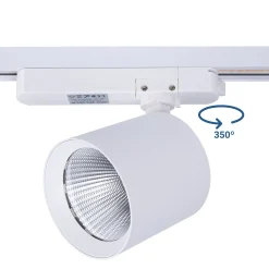 Proyector LED para carril monofásico CCT - 40W - CRI 90