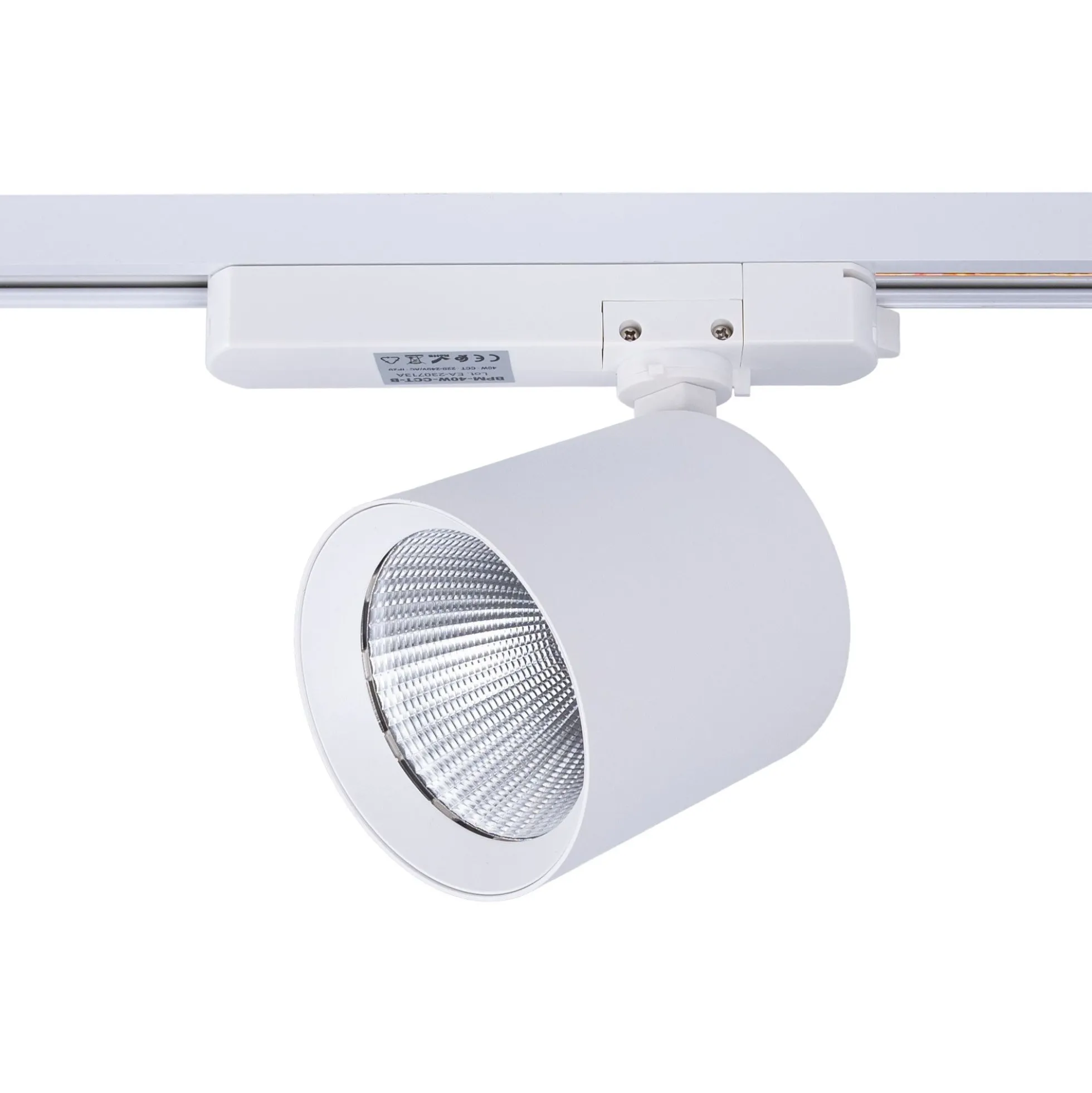 Proyector LED para carril monofásico CCT - 40W - CRI 90