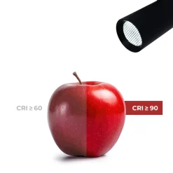 Proyector LED para carril monofásico CCT - 10W - CRI 90 - Driver KGP