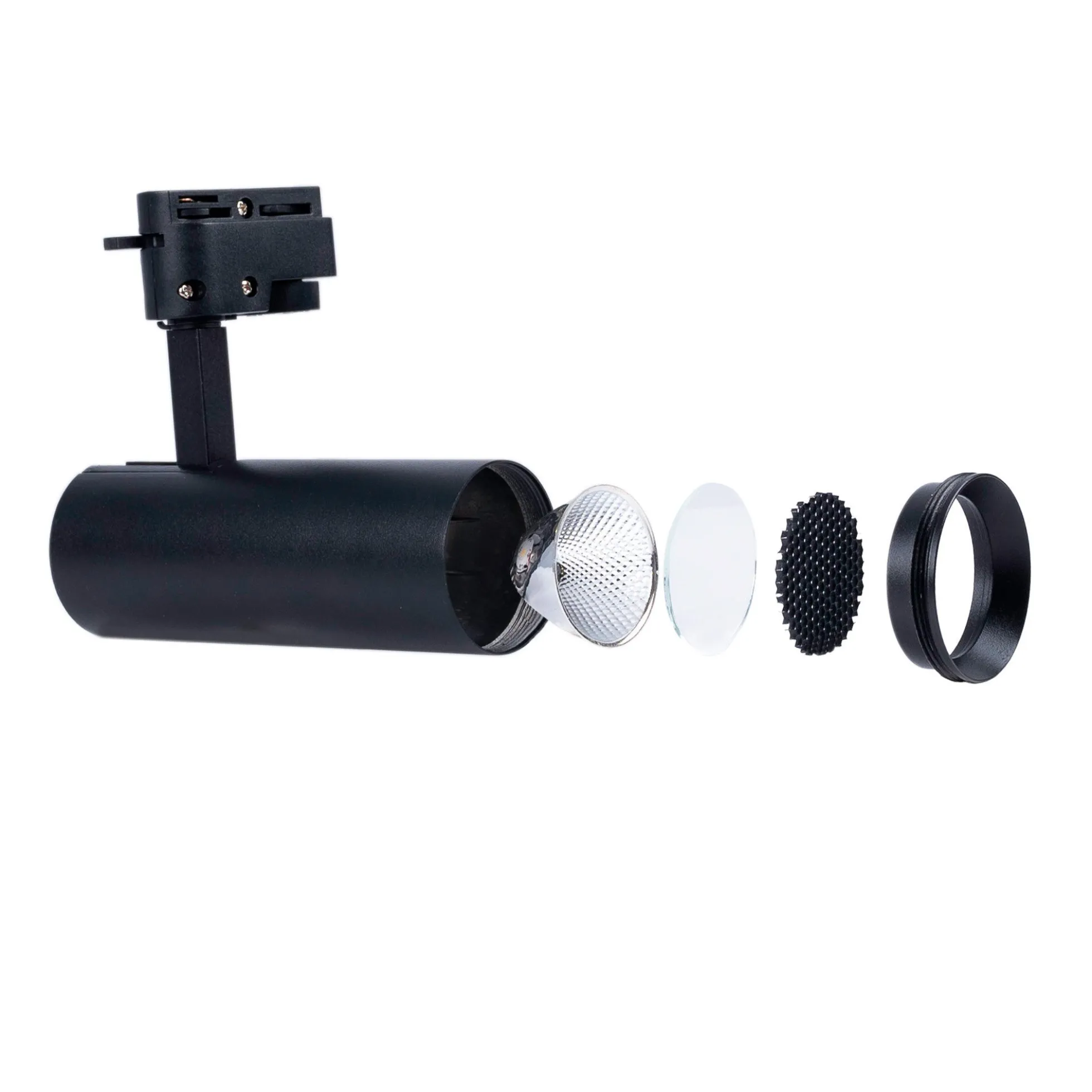 Proyector LED para carril monofásico CCT - 10W - CRI 90 - Driver KGP