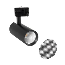 Proyector LED para carril trifásico 20W - CCT - CRI90 - 1900 lm