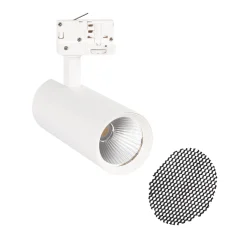 Proyector LED para carril trifásico 20W - CCT - CRI90 - 1900 lm