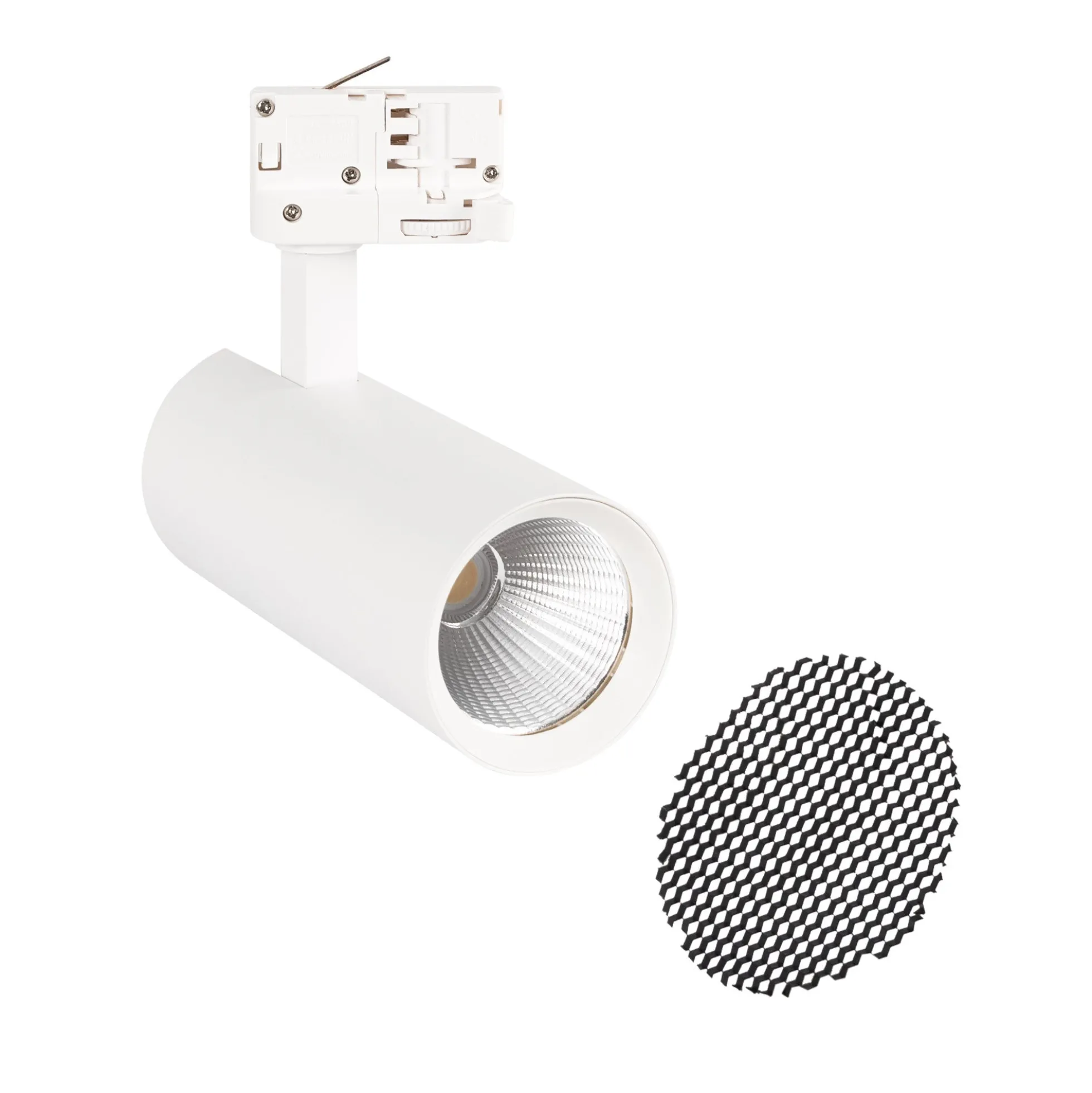 Proyector LED para carril trifásico 20W - CCT - CRI90 - 1900 lm