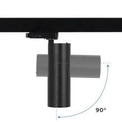 Proyector LED para carril trifásico - 10W - CCT - CRI90 - 860 lm
