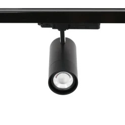 Proyector LED para carril trifásico - Potencia ajustable + ZOOM: 25W/30W/35W - CCT