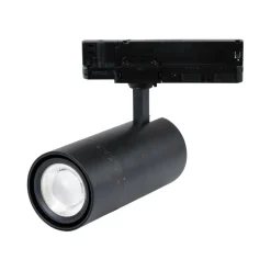 Proyector LED para carril trifásico - Potencia ajustable + ZOOM: 25W/30W/35W - CCT
