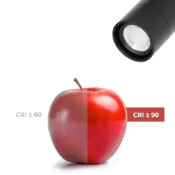 Proyector LED para carril trifásico - Potencia ajustable + ZOOM: 15W/20W/25W - CCT