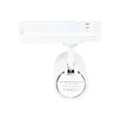 Proyector LED para carril trifásico - Potencia ajustable + ZOOM: 15W/20W/25W - CCT