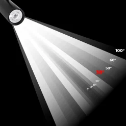 Proyector LED para carril trifásico - Potencia ajustable: 30W/ 34W/ 38W - CCT - CRI 90