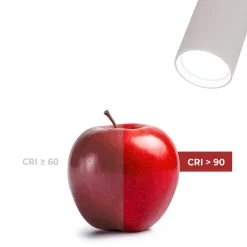 Proyector LED para carril trifásico - Potencia ajustable: 30W/ 34W/ 38W - CCT - CRI 90
