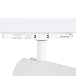 Proyector LED para carril trifásico - Potencia ajustable: 30W/ 34W/ 38W - CCT - CRI 90
