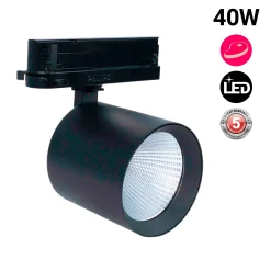 Proyector LED para carril trifásico 40W - Carnicerías - Driver Philips Xitanium