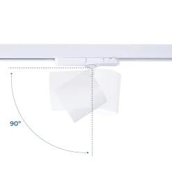 Proyector LED para carril trifásico 40W - Carnicerías - Driver Philips Xitanium