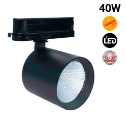 Proyector LED para carril trifásico 40W - Panaderías - Driver Philips Xitanium