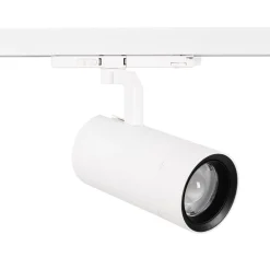 Proyector LED para carril trifásico 35W CCT - ZOOM 20º- 60º - CRI 90