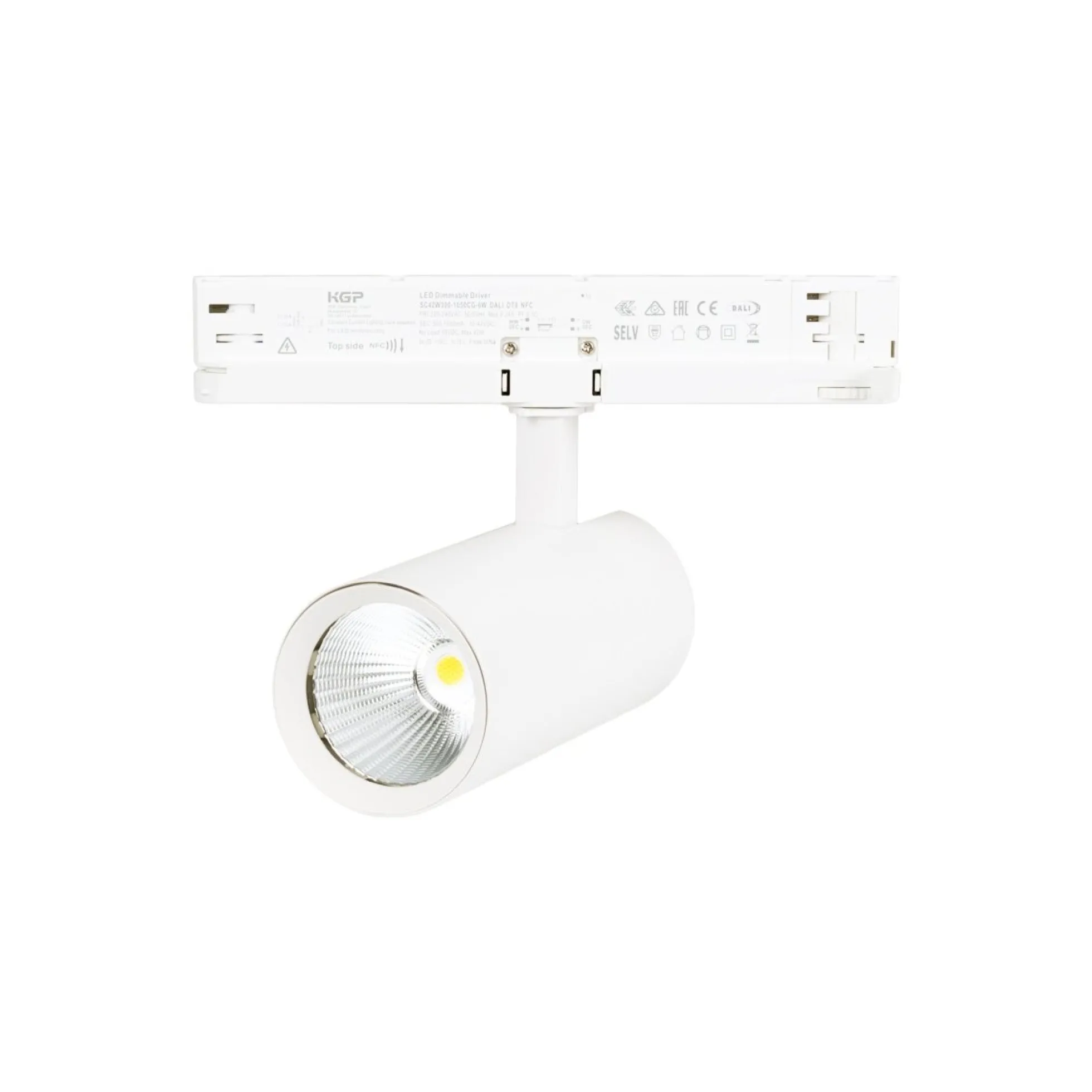 Proyector LED para carril trifásico 20W - DALI - CCT - CRI90 - Chip OSRAM