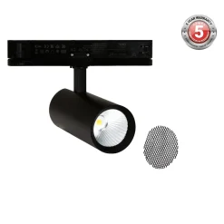Proyector LED para carril trifásico 20W - DALI - CCT - CRI90 - Chip OSRAM