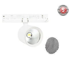 Proyector LED para carril trifásico 36W - DALI - CCT - CRI90 - Chip OSRAM