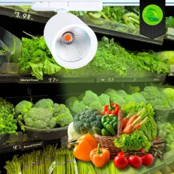 Proyector LED para carril trifásico 40W - Verdulerías - Driver Philips Xitanium