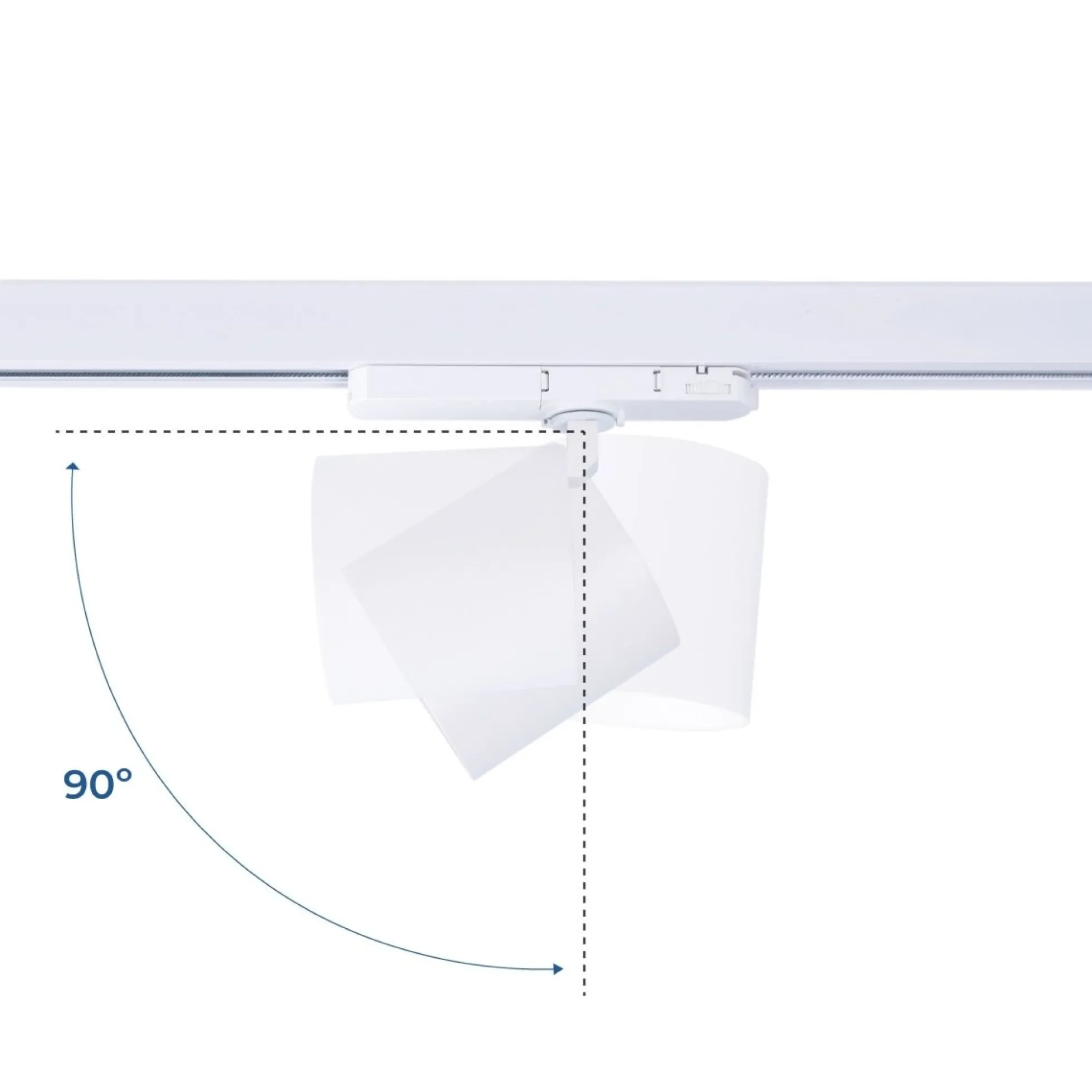 Proyector LED para carril trifásico 40W - Pescados y Mariscos - Driver Philips Xitanium