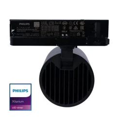 Proyector LED para carril trifásico 40W - Fruterías y verdulerías - Driver Philips Xitanium