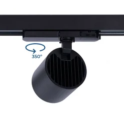 Proyector LED para carril trifásico 40W - Fruterías y verdulerías - Driver Philips Xitanium