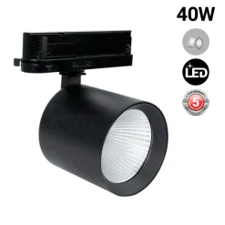 Proyector LED para carril trifásico - 40W - Joyerías - Driver Philips Xitanium