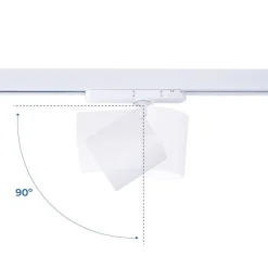 Proyector LED para carril trifásico - 40W - Joyerías - Driver Philips Xitanium
