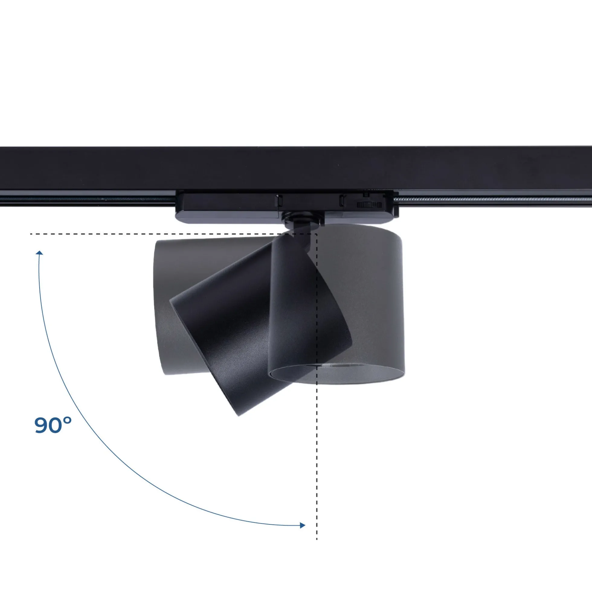 Proyector LED para carril trifásico 4000K - 40W - CRI 95 - Driver Philips Xitanium