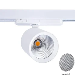 Proyector LED para carril trifásico 4000K - 40W - CRI 95 - Driver Philips Xitanium