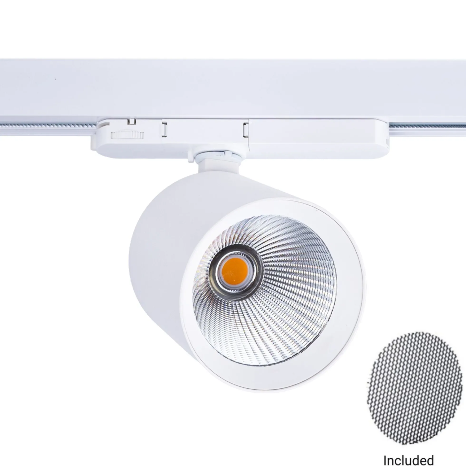 Proyector LED para carril trifásico 4000K - 40W - CRI 95 - Driver Philips Xitanium