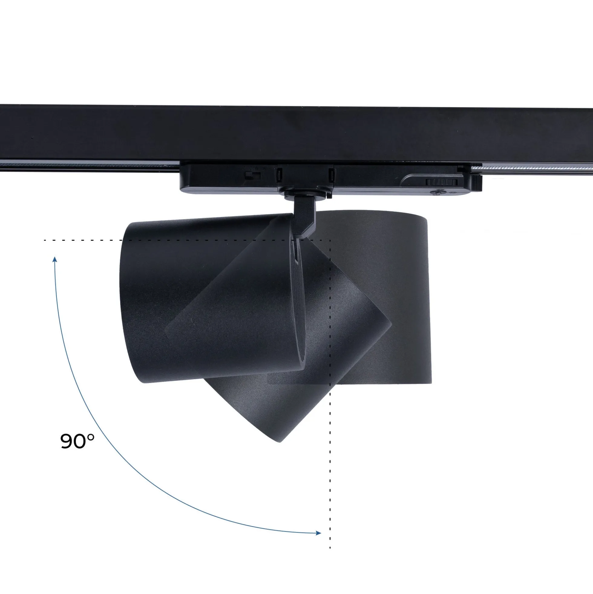 Proyector LED para carril trifásico CCT 40W - CRI 90 - Driver KGP