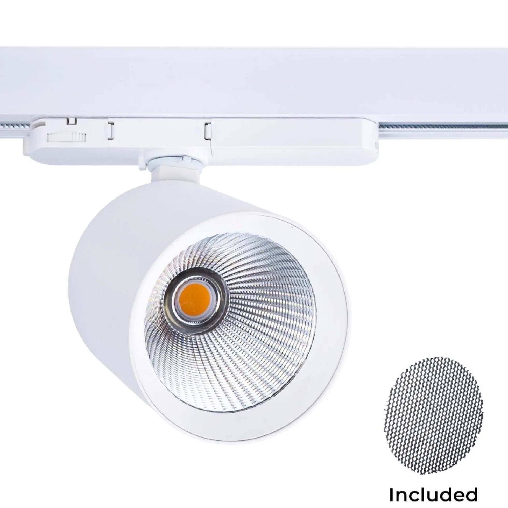 Proyector LED para carril trifásico CCT 40W - CRI 90 - Driver KGP