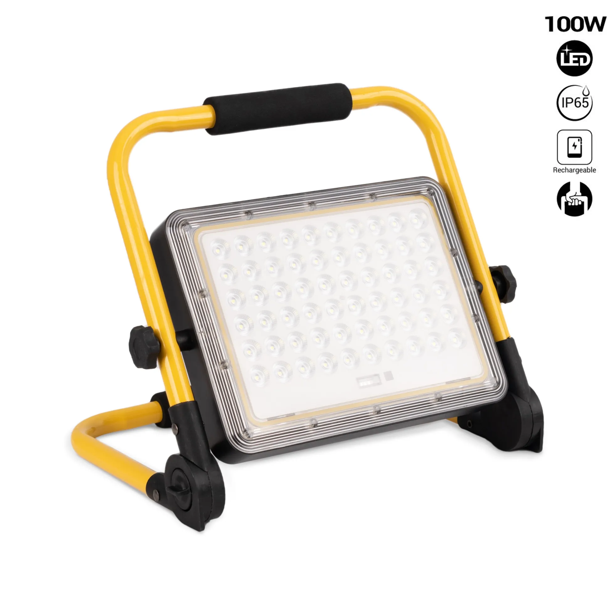 Proyector LED portátil de trabajo 100W - IP65 - 6000K