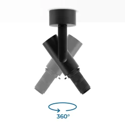 Proyector shapeable de superficie - 20W - ZOOM 20º/35°