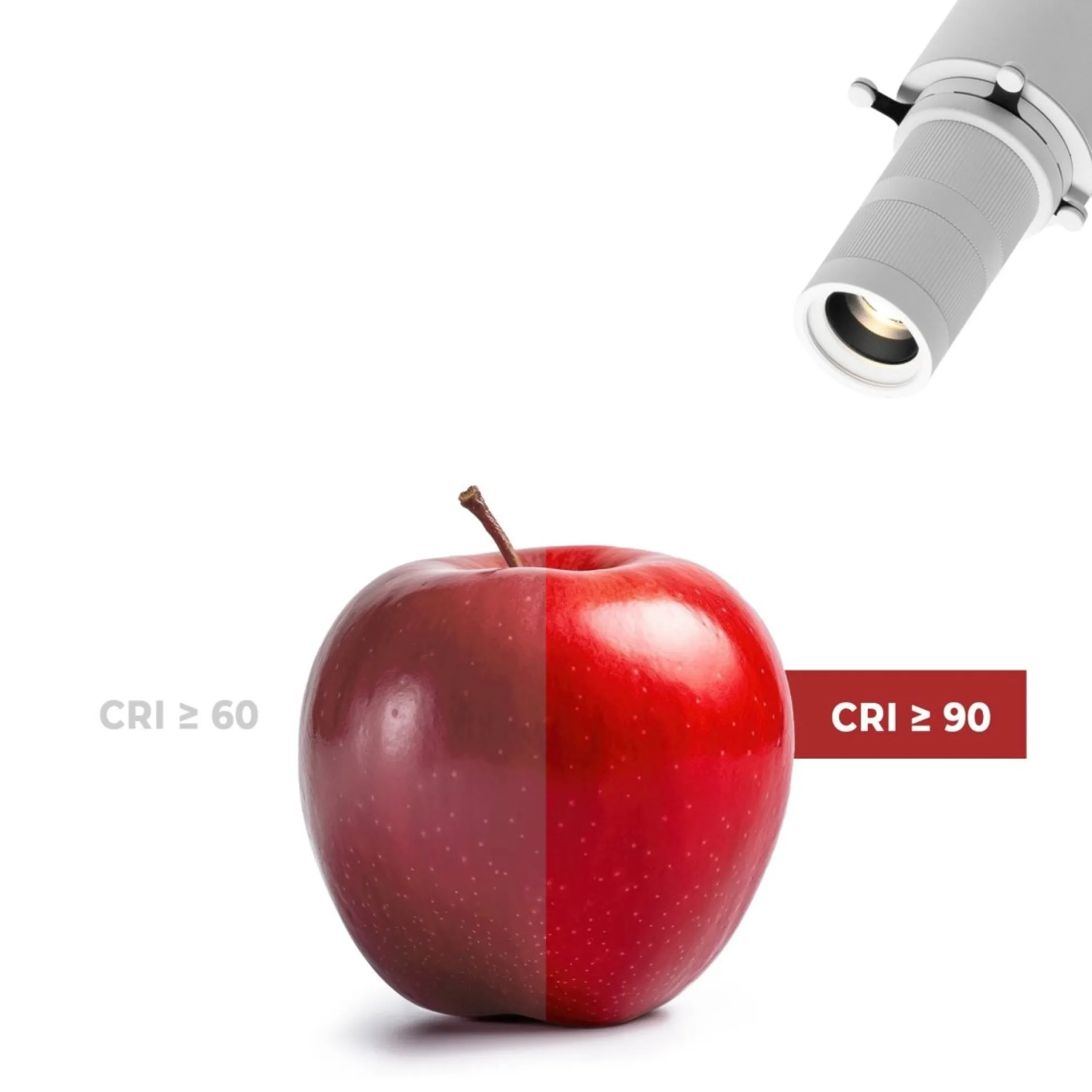 Proyector shapeable para carril monofásico - 20W - 20º-35