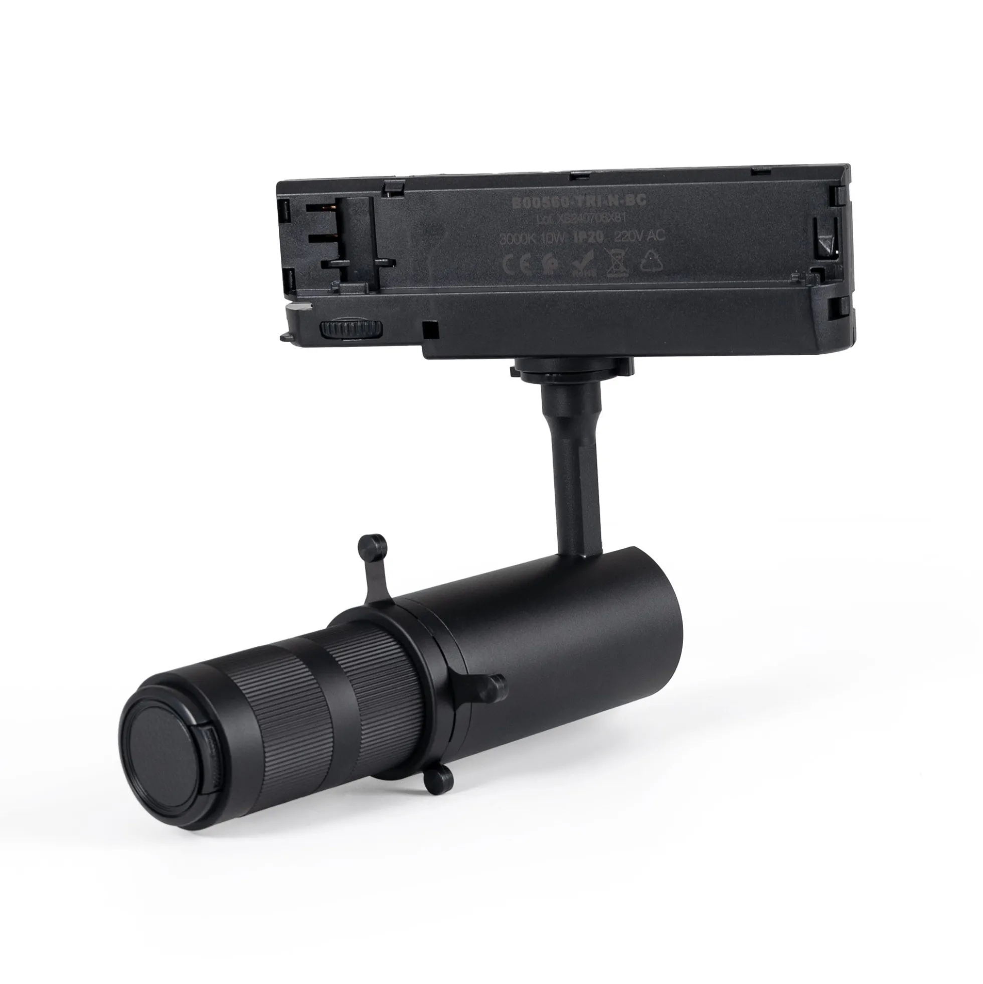 Proyector shapeable para carril trifásico - 10W - 20º-35