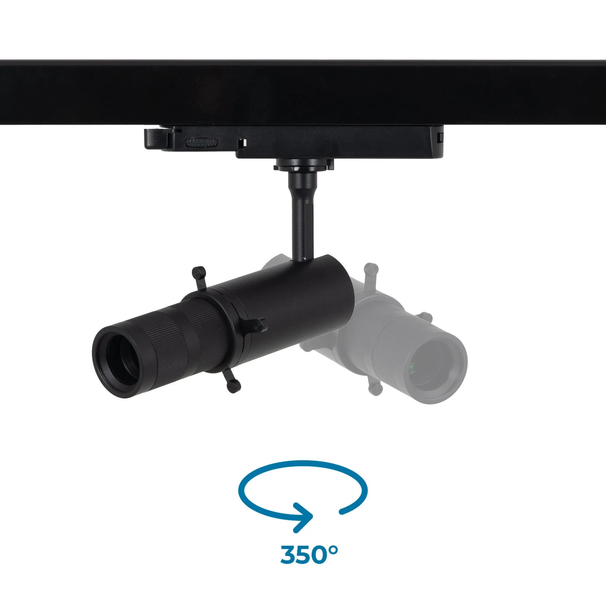 Proyector shapeable para carril trifásico - 10W - 20º-35