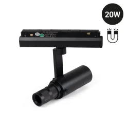 Proyector shapeable para carril magnético 48V - 20W - 20º-35º