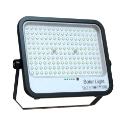 Proyector solar con panel y mando a distancia - 300W - 6500K - IP65