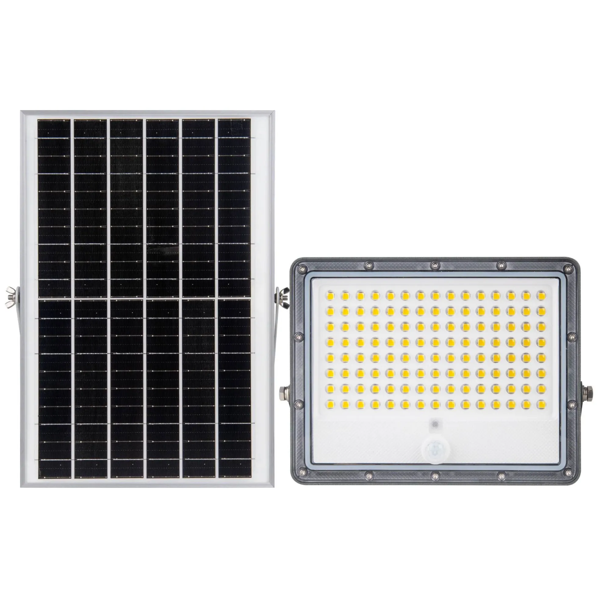 Proyector solar de seguridad 16W - Sensor PIR y mando a distancia - 4000K - IP65