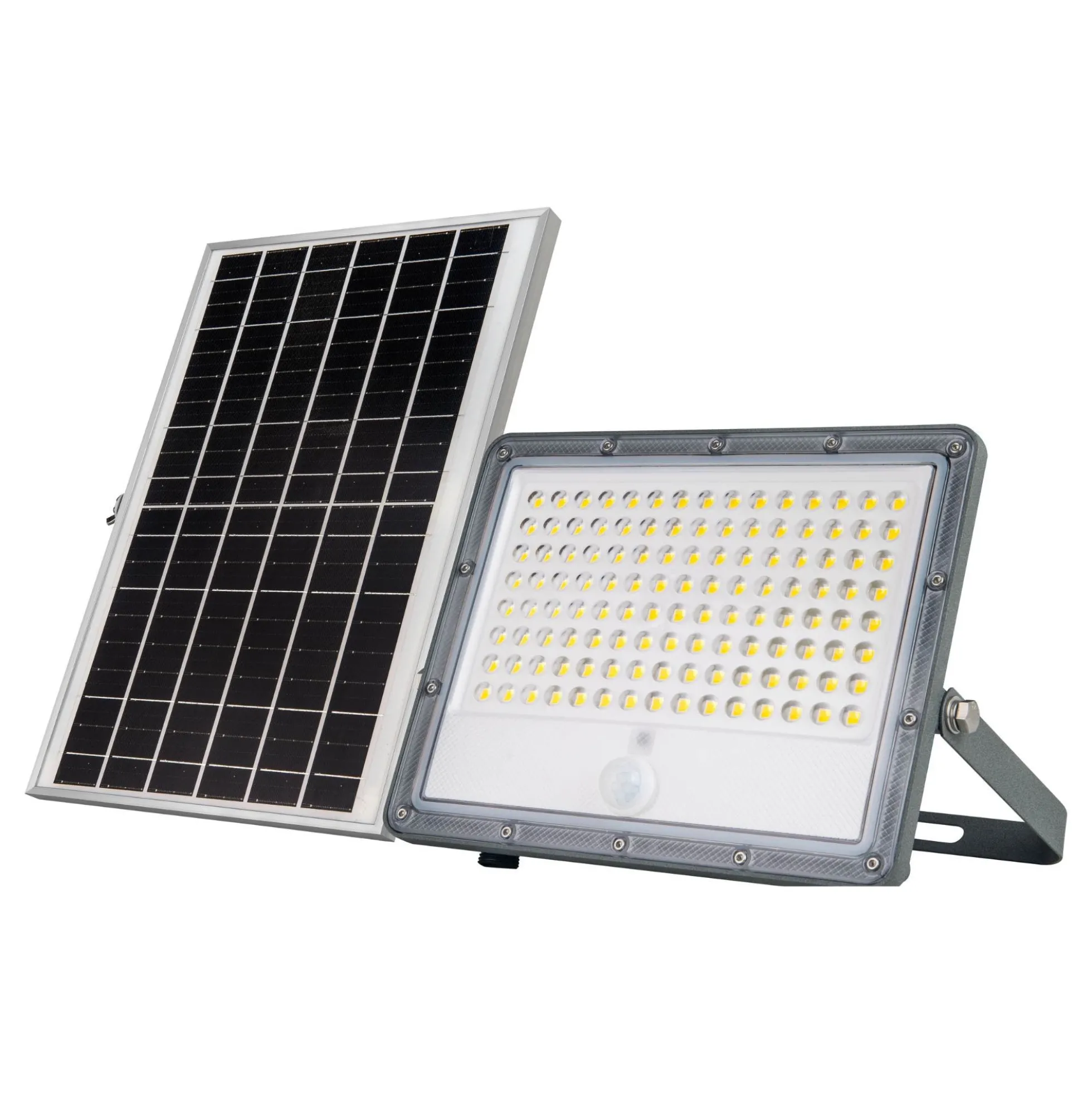 Proyector solar de seguridad 16W - Sensor PIR y mando a distancia - 4000K - IP65