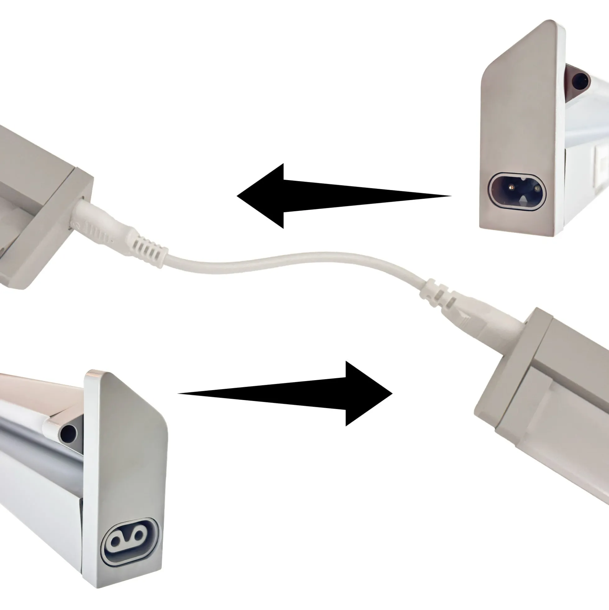 Regleta LED bajo mueble - CCT - Interconectable - 8W - 60cm